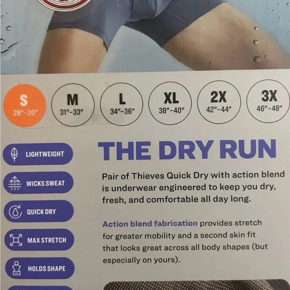 Pair of Thieves Men’s Boxers Size Small (28-30) 2 Pack New - Picture 2 of 2